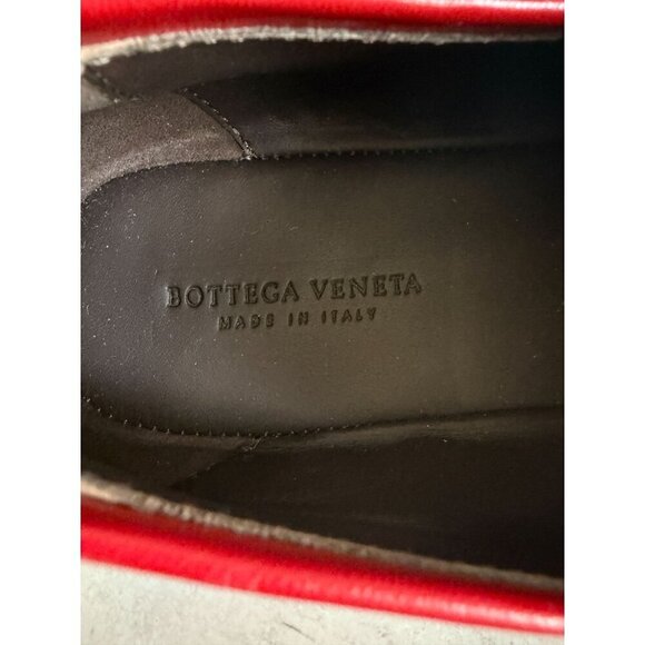 NIB Bottega‎ Veneta Men\'s Velvet Red Loafers Size 40 EU/ 7US main image 11
